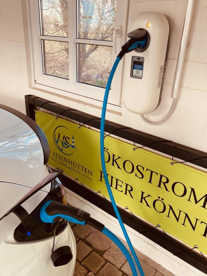 Hof Steinhuetten Schlafstrandkorb ヴェスターヘーヴァー エクステリア 写真